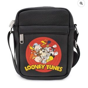 Looney Tunes Black Crossbody Bag